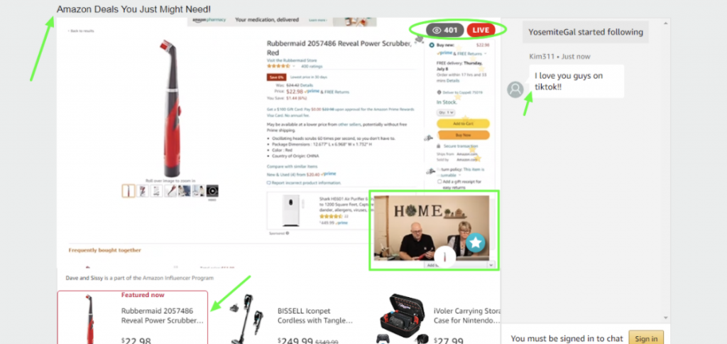 livestreaming e-commerce