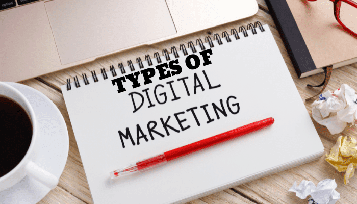 Types of digital marketing! Definitive guide to digital marketing