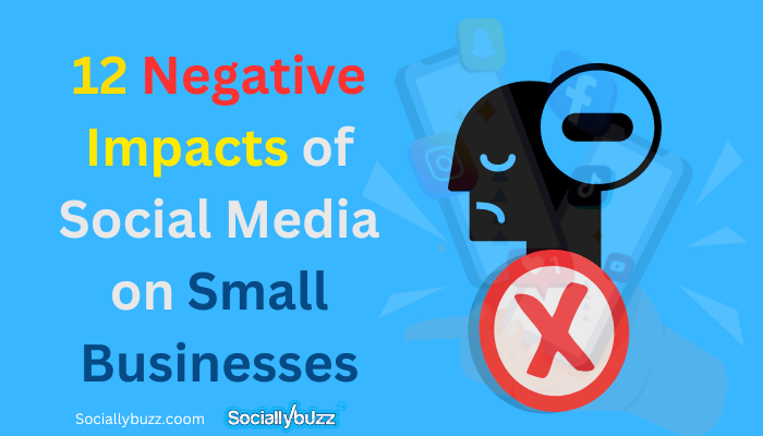 12 Negative Impacts of Social Media on Small Businesses - sociallybuzz